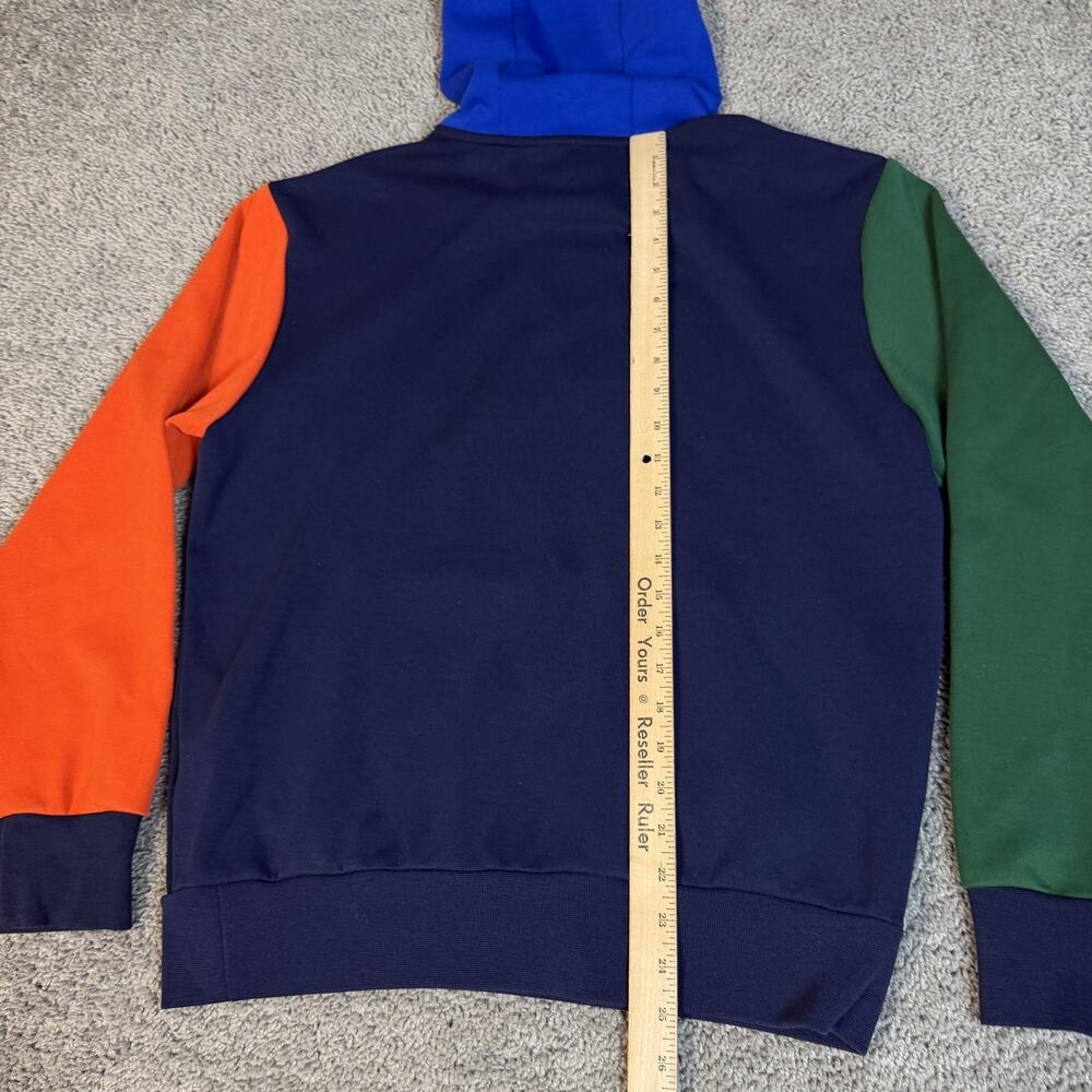 Polo Ralph Lauren Hoodie Mens S POLO 67 Colorblock Graphic Fleece Logo - Picture 7 of 11